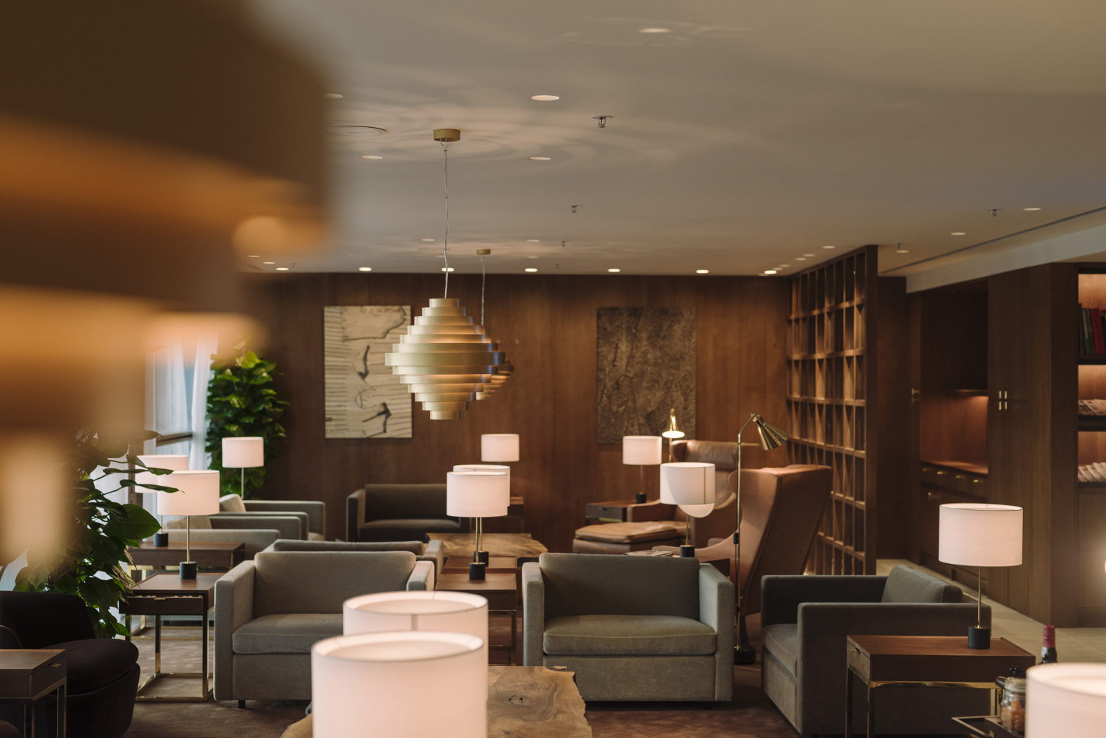 Interior of The Pier First Class Lounge