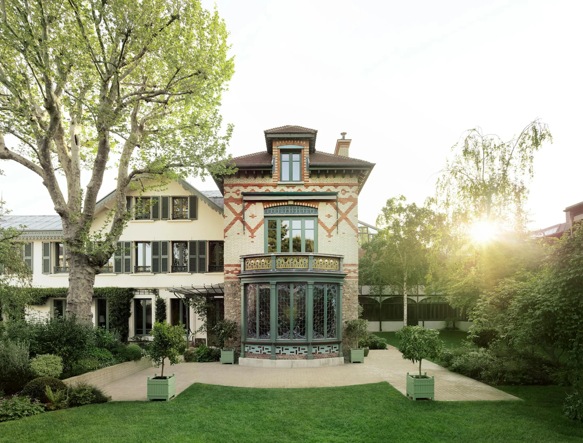 Louis Vuitton's historic family home and workshop in Asnières, France
